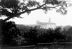 Widok oglny zamku od poudnia - zdjcie sprzed 1945 roku